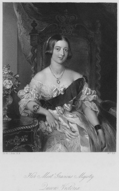 Sua Maestà la Regina Vittoria (incisione) da William Charles (after) Ross
