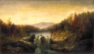 Paesaggio con cascata da William Charles Anthony Frerichs