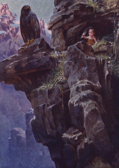 Illustrazione per Child of the Air di M H Spielmann da William Charles John Pitcher