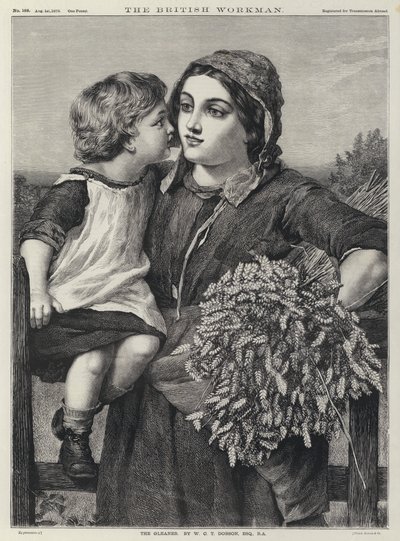 La Spigolatrice (incisione) da William Charles Thomas (after) Dobson