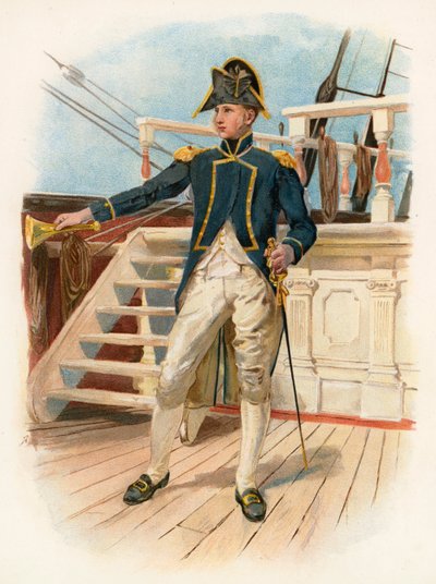 Capitano di vascello, XVIII secolo da William Christian Symons