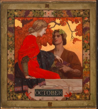 Ottobre (illustrazione di copertina per la rivista Harper