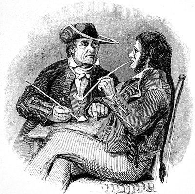 Vecchi marinai che si godono una pipa di tabacco da William Clarkson (manner of) Stanfield