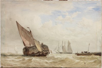 La barca del fieno da Clarkson Frederick Stanfield