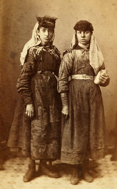 Ritratto di Due Lavoratori alle Ferriere di Tredegar, Galles da William Clayton