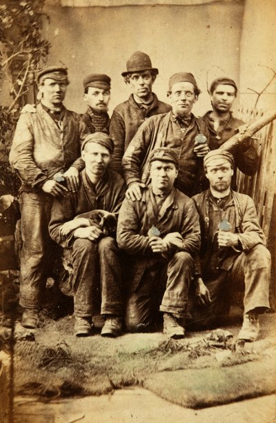 Lavoratori delle Ferriere di Tredegar, Galles da William Clayton