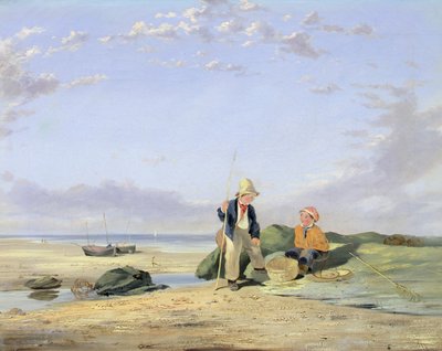 Figure su una spiaggia da William Collins