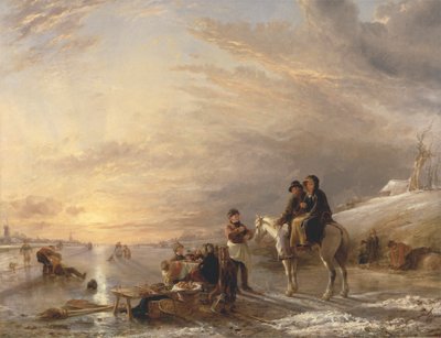 Scena di gelo da William Collins