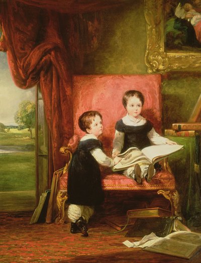 Lord Charles e Lord Thomas Pelham Clinton da William Collins