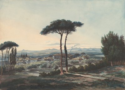 Frascati, vicino a Roma, 1819 da William Cowen