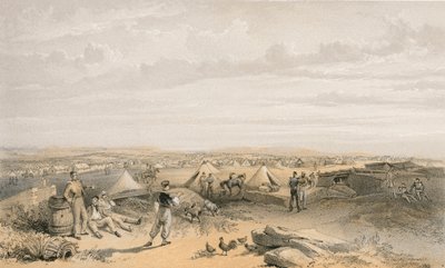 Campo della 4ª Divisione, 15 luglio 1855 da William Crimea Simpson