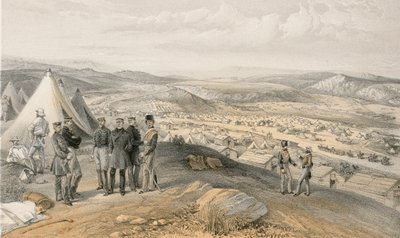 Campo di cavalleria, 9 luglio 1855 da William Crimea Simpson