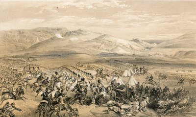 Carica della brigata di cavalleria pesante, 25 ottobre 1854 da William Crimea Simpson