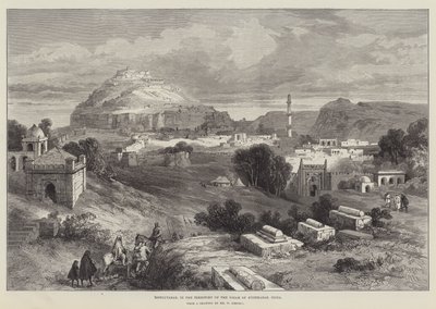 Dowlutabad, nel territorio del Nizam di Hyderabad, India da William Crimea Simpson