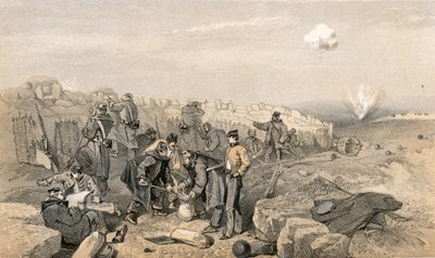 Trincea Russa da William Crimea Simpson