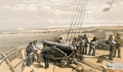 Sebastopoli dal mare da William Crimea Simpson