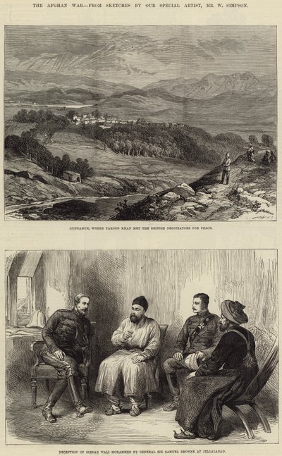 La Guerra Afghana da William Crimea Simpson