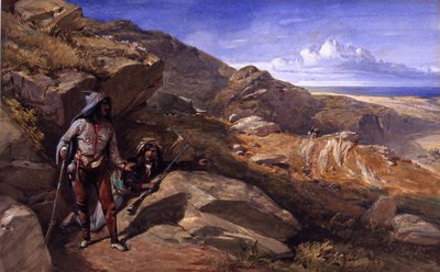 Due banditi nelle colline, 1857 da William Crimea Simpson