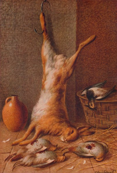 Natura morta con lepre, c1895 da William Cruikshank