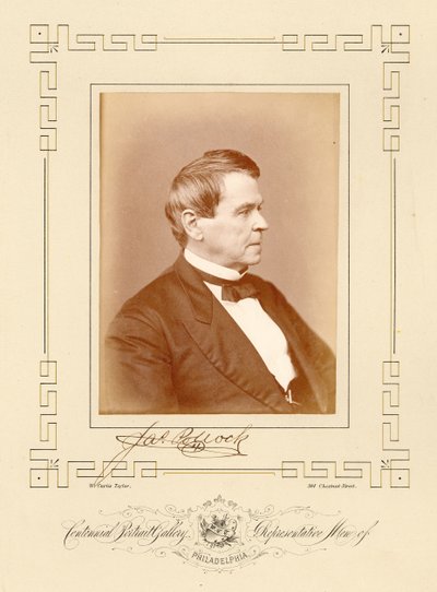 Ritratto di James Pollock da William Curtis Taylor