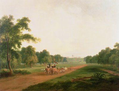 Una battuta di caccia in India da William Daniell