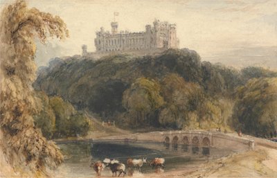 Castello di Belvoir, Rutland da William Daniell