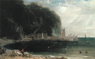 Clovelly nel Canale di Bristol, c.1813 da William Daniell