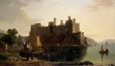 Castello di Conway, 1789-1837 da William Daniell