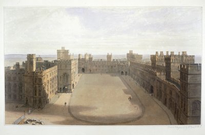 Vista sul Quadrilatero a Windsor da William Daniell