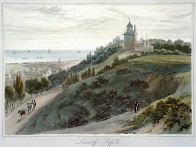 Lowestoft, Suffolk, 1814-1825 da William Daniell