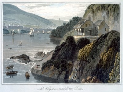 Vicino a Kingswear, sul Dart, Devon, 1825 da William Daniell