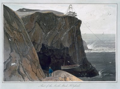 Parte del South Stack, Holyhead, Anglesey, Galles da William Daniell