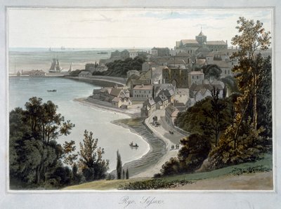 Rye, Sussex da William Daniell