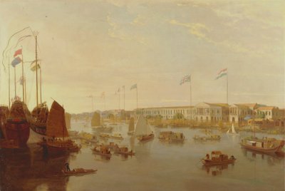 Le fabbriche europee, Canton da William Daniell