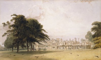 Il Royal Lodge, Windsor Park da William Daniell
