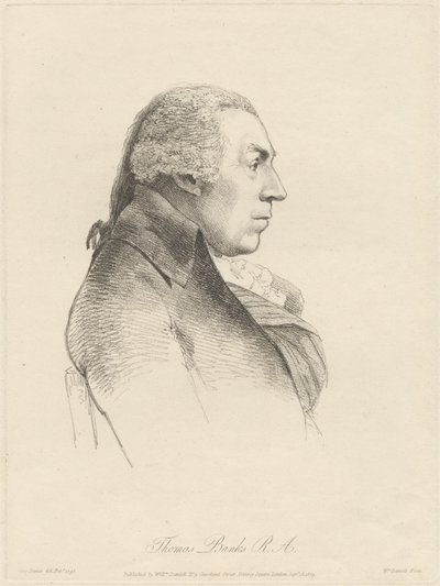 Thomas Banks, R.A. da William Daniell