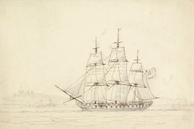 Nave a tre alberi da William Daniell