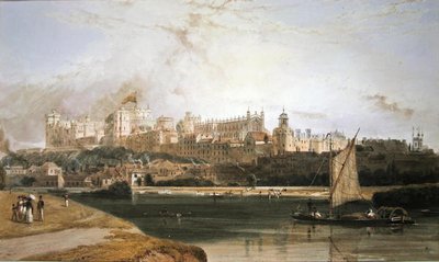 Castello di Windsor da William Daniell