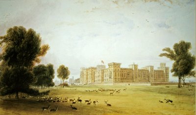 Castello di Windsor da William Daniell