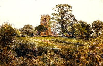 Chiesa di Shotwick, Cheshire da William Davis