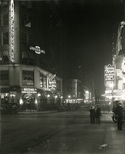 48ª Strada tra Broadway e la Settima Avenue, 1917 da William Davis Hassler