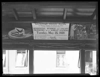 Car Cards, Brooklyn Trolley, 25 maggio 1920 da William Davis Hassler