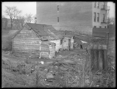 Baracca dello squatter K.E. Barry, luogo sconosciuto, c.1911 da William Davis Hassler