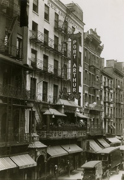 Ristorante Port Arthur, 7 Mott Street, New York City da William Davis Hassler