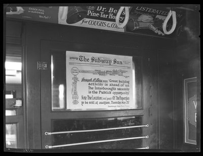 Subway Sun, 25 maggio 1920 da William Davis Hassler