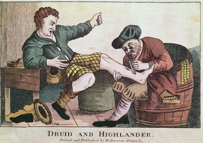 Druido e Highlander, 1815 da William Davison