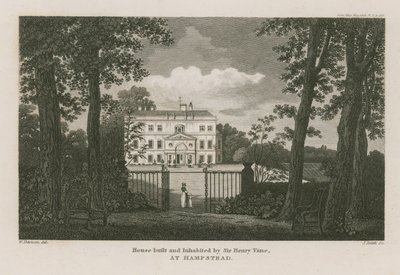 Casa costruita e abitata da Sir Henry Vane a Hampstead da William Davison