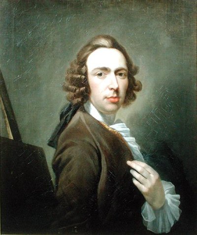 Autoritratto, c.1750 da William Delacour