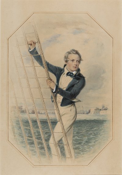 Arthur William Acland Hood a 16 anni, maggio 1840 da William Derby