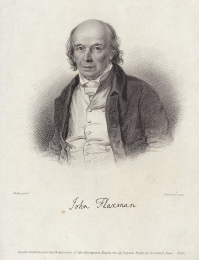 Ritratto di John Flaxman da William Derby